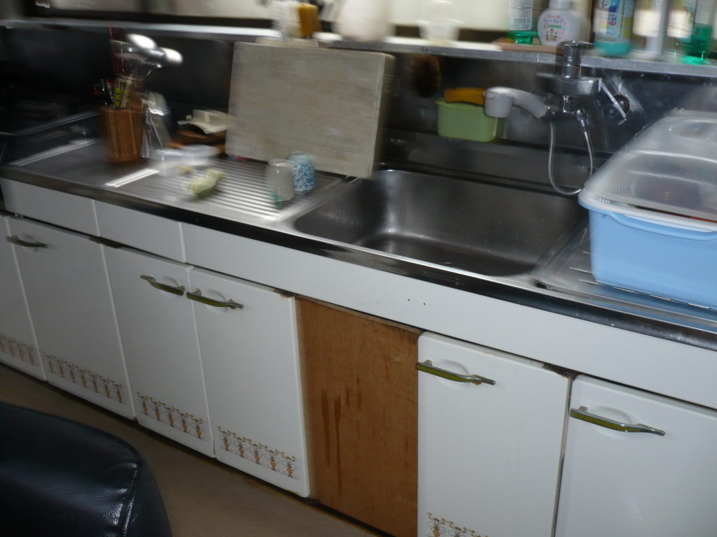 キッチンビフォー写真