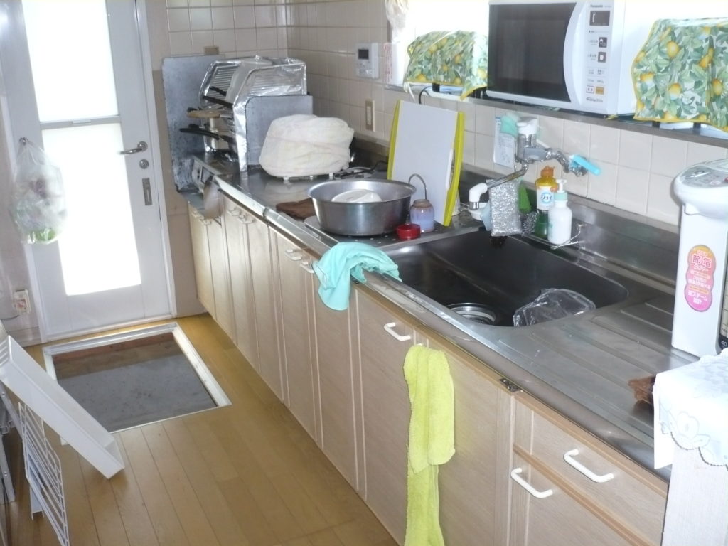 キッチン交換ビフォー写真