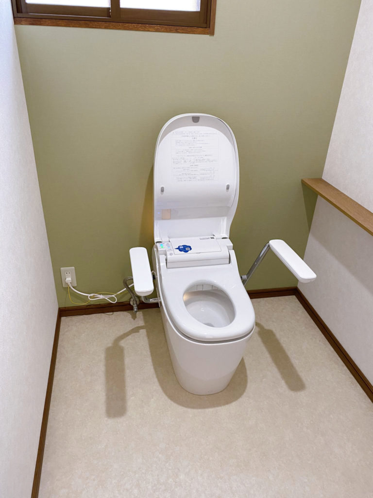トイレアフター