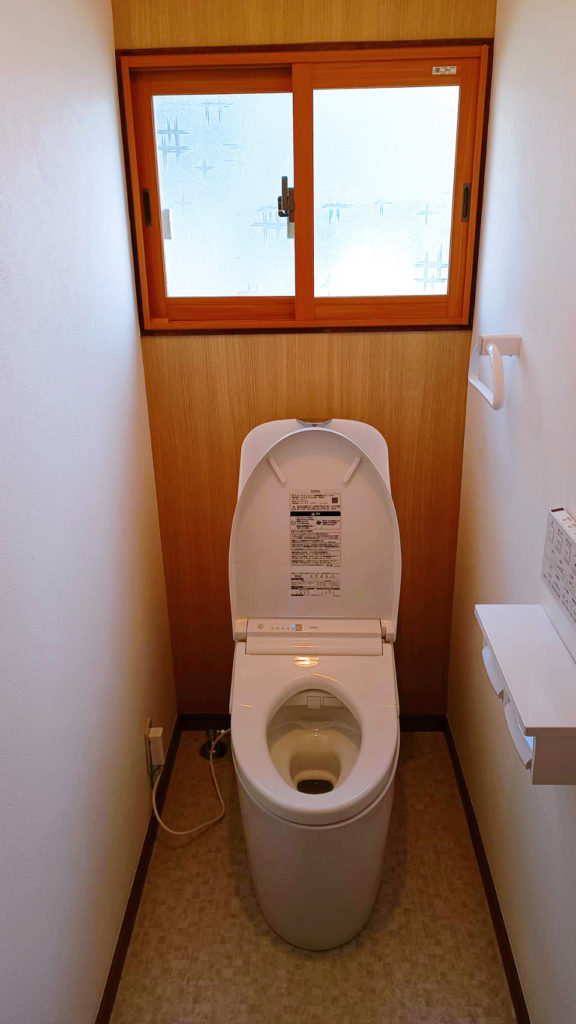 トイレアフター写真