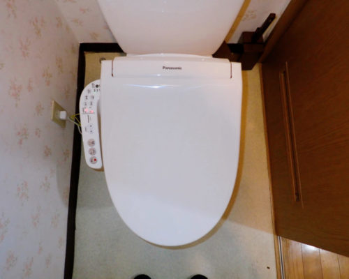 ウォシュレットからお湯が出ない…【トイレリフォーム施工事例48】