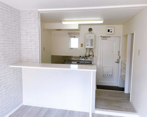 マンションの居室・キッチン交換【リフォーム施工事例59】