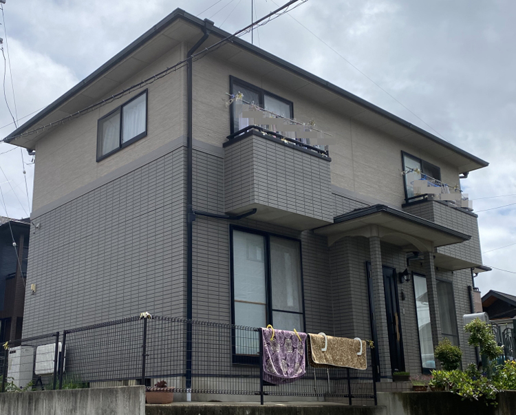 郡山リフォーム外壁塗装ビフォー