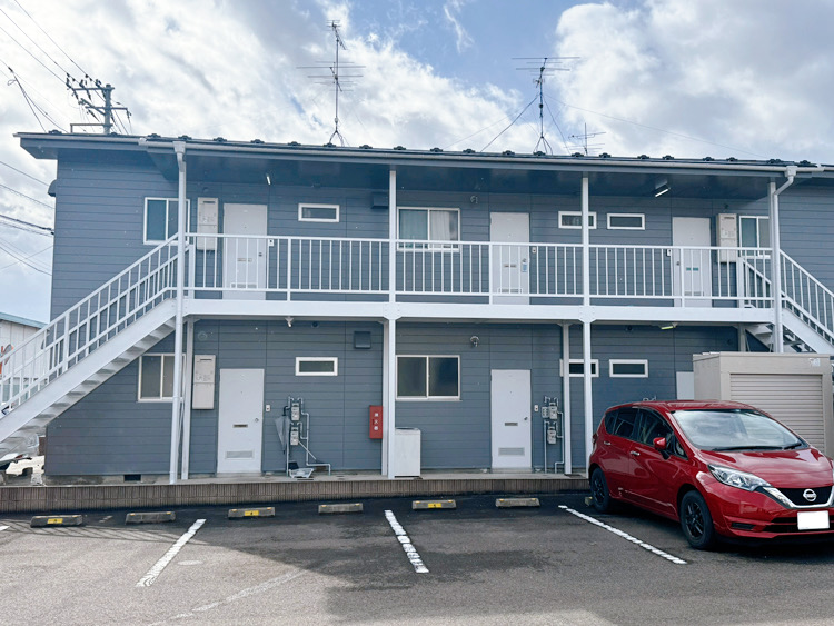 郡山リフォーム木造アパートの外壁・屋根塗装アフター