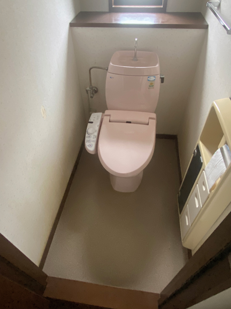 郡山リフォームトイレビフォー写真