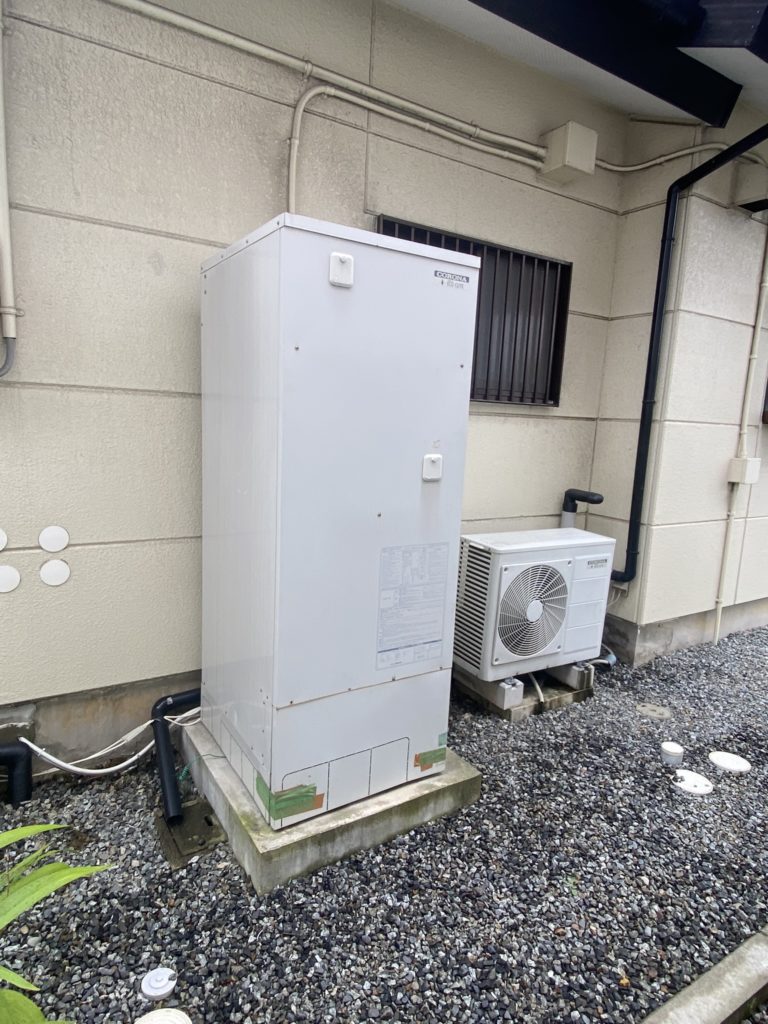 郡山リフォーム給湯器交換ビフォー写真