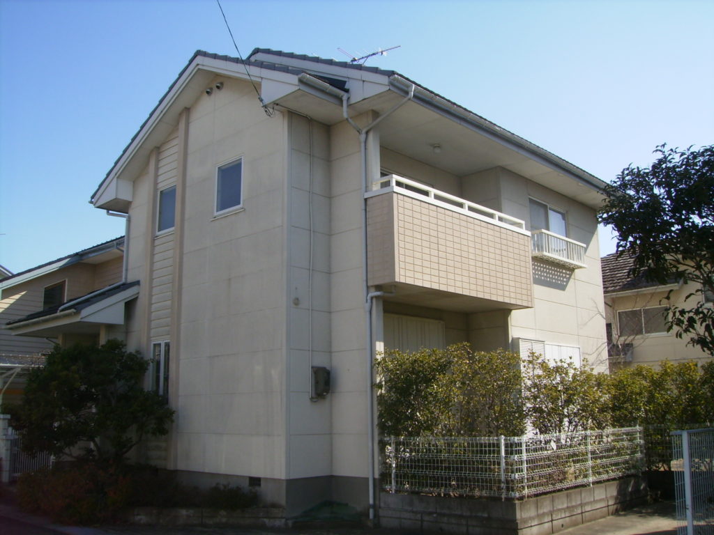 郡山リフォーム外壁塗装ビフォー写真