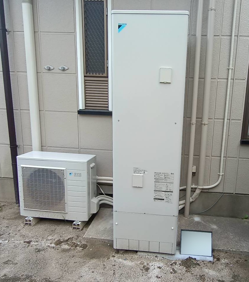 給湯器施工後アフター写真