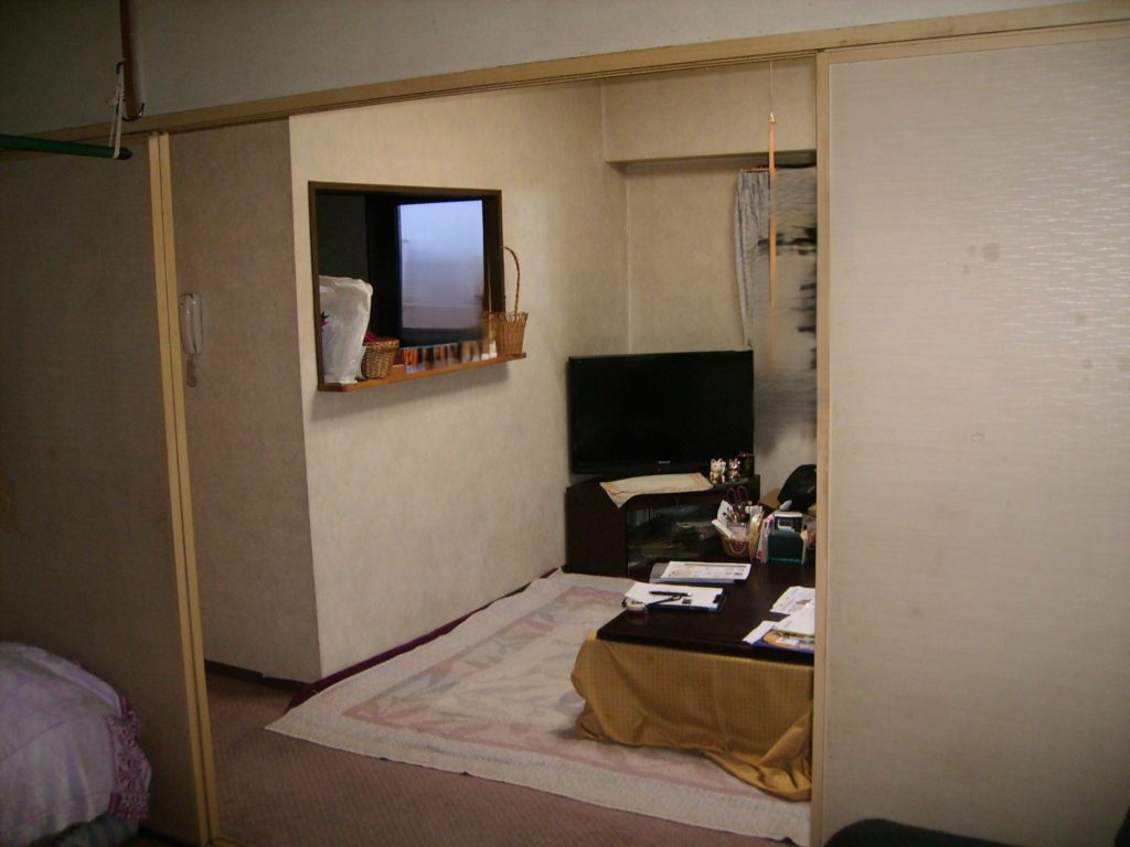 郡山リノベーション居間ビフォー写真