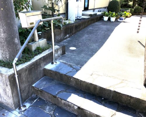 介護保険対応！手すりの取り付け【施工事例110】
