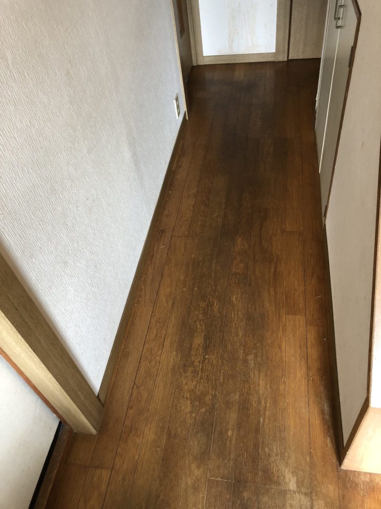 郡山リフォーム施工事例117フローリングビフォー
