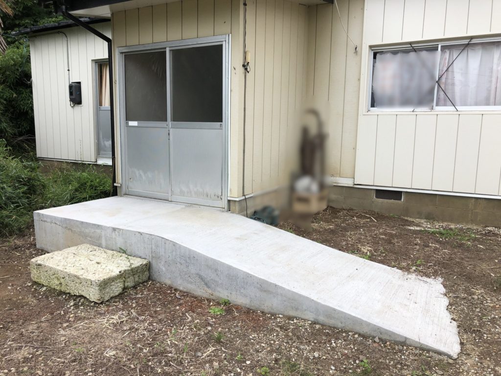 郡山リフォーム施工事例116手すり設置ビフォー写真