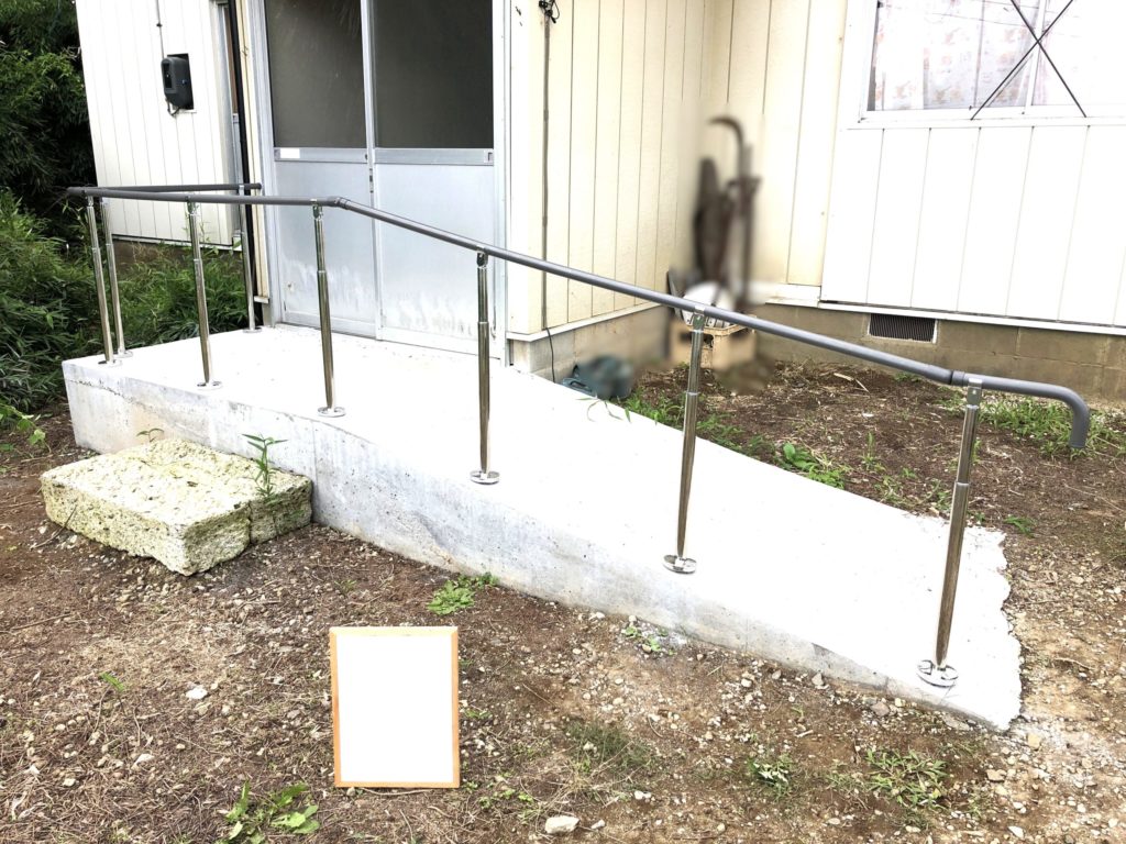 郡山リフォーム施工事例116手すり設置アフター写真