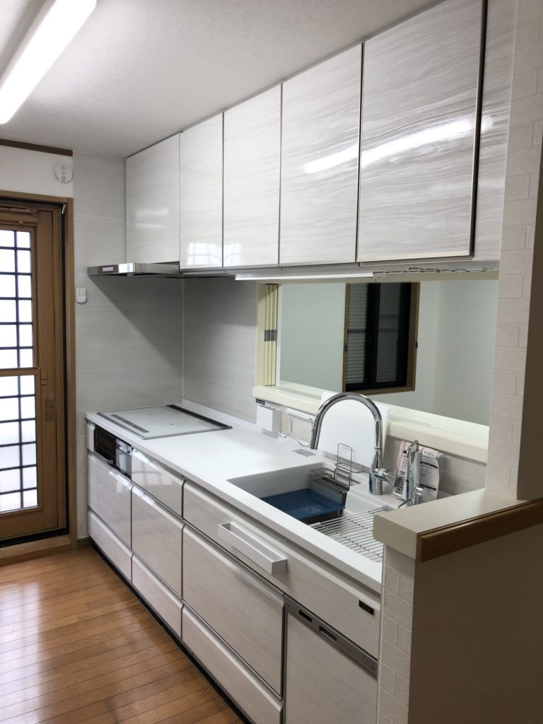 郡山リフォーム施工事例122キッチン施工後-1