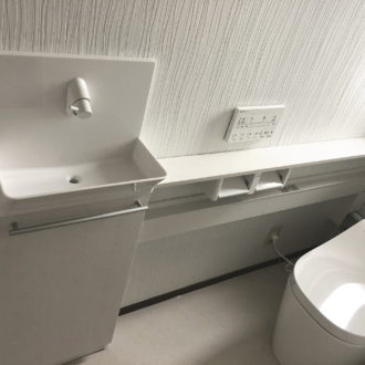 トイレ全面リフォームで快適空間へ【施工事例125】